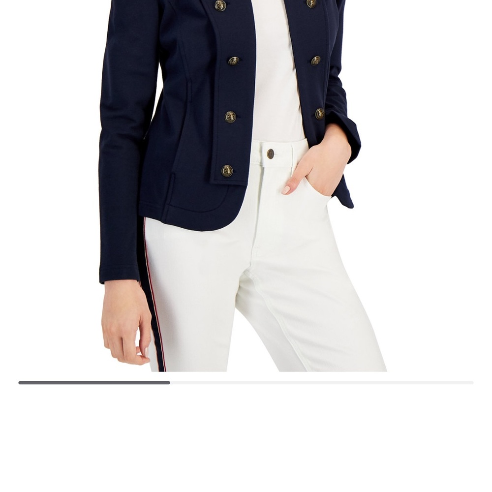 Tommy Hilfiger Women's Military Band Jacket. Small